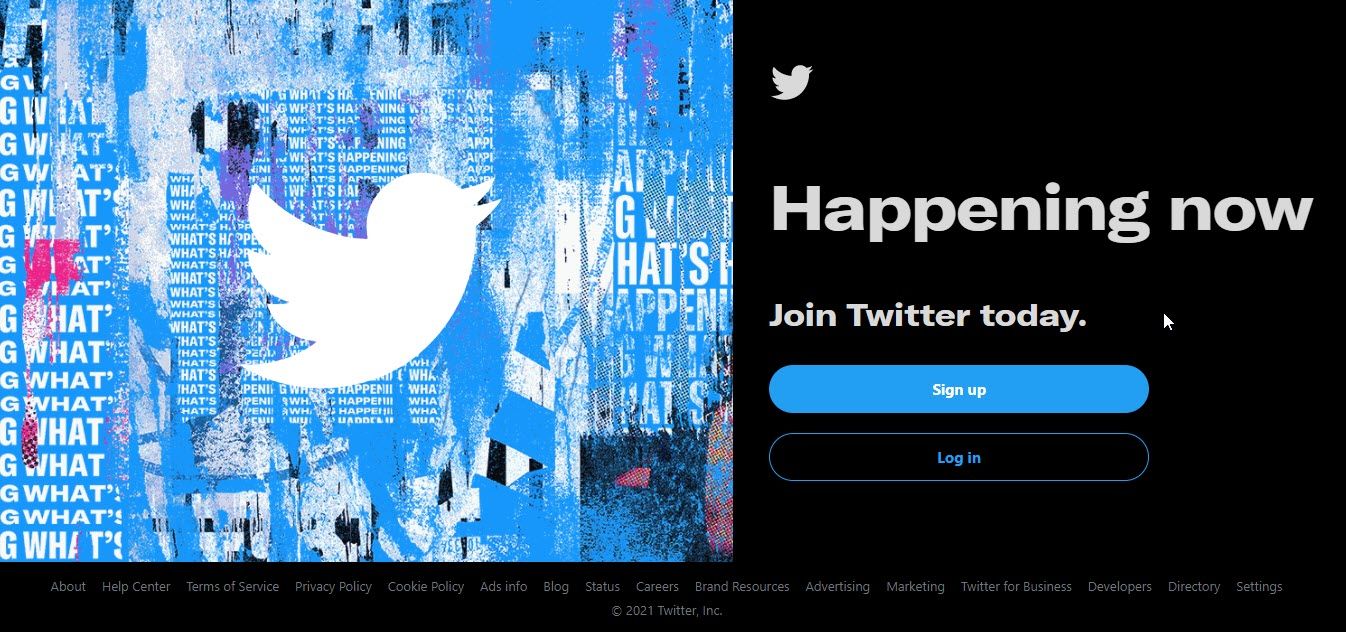 Twitter Sign-Up