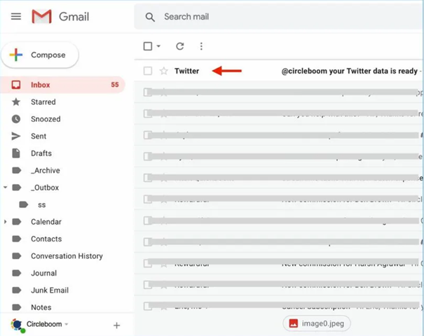 Based on how large your archive is, Twitter may take minutes, hours, or even days to compile it.