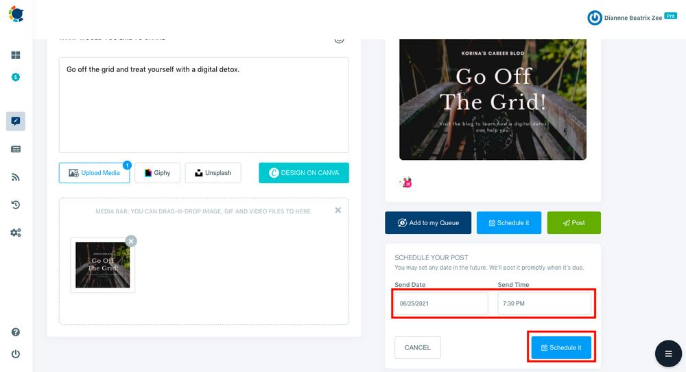 Buffer vs Hootsuite