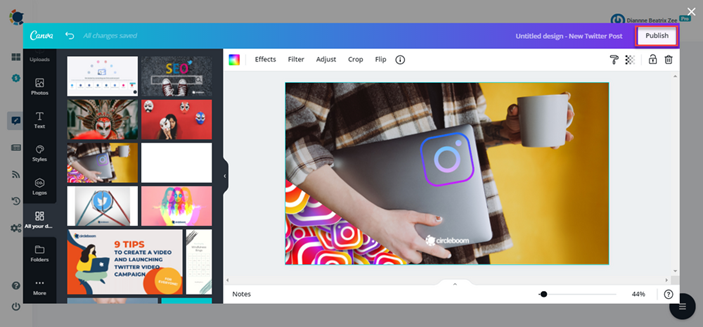 Find your creative social media post ideas via Circleboom Publish!