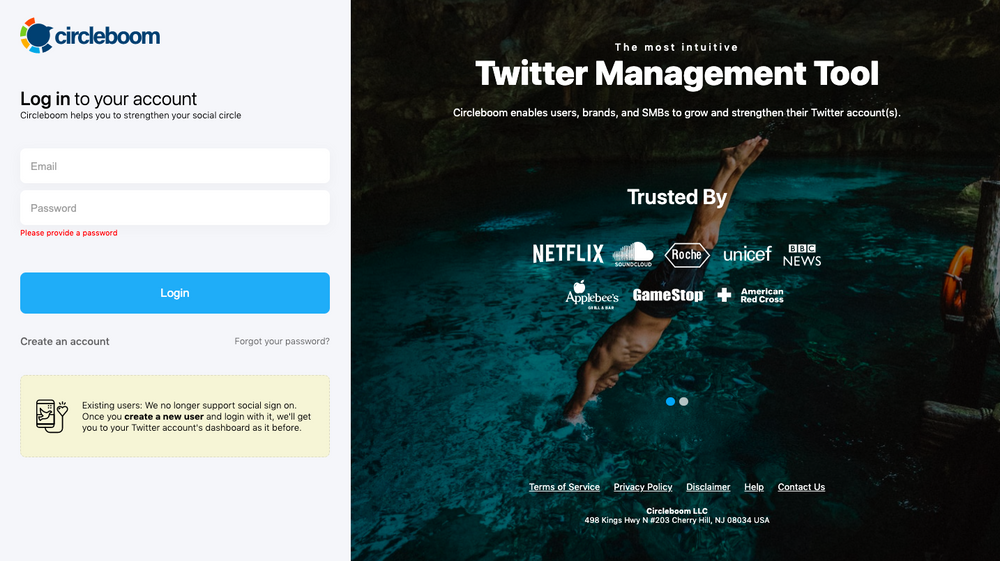 Circleboom Twitter can help you to check who follows who on Twitter with its Search tool.
