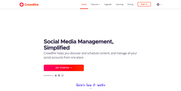 Crowdfire can be one of the social media marketing tools to use in 2021!
