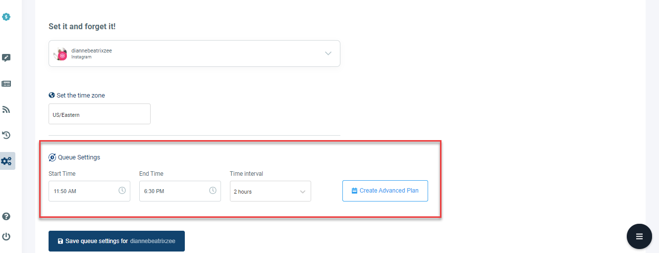 Circleboom Publish's Advanced Plan function may be used as a social media calendar.