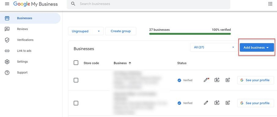 You can add multiple locations to your GMB.