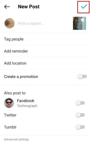 Share your multiple pictures on Instagram.