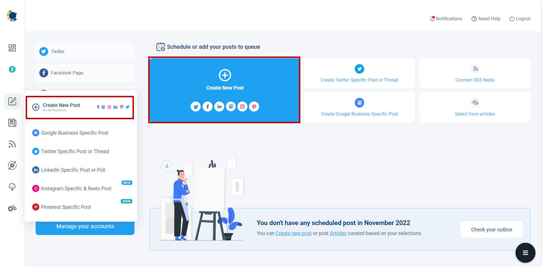 Create New Post