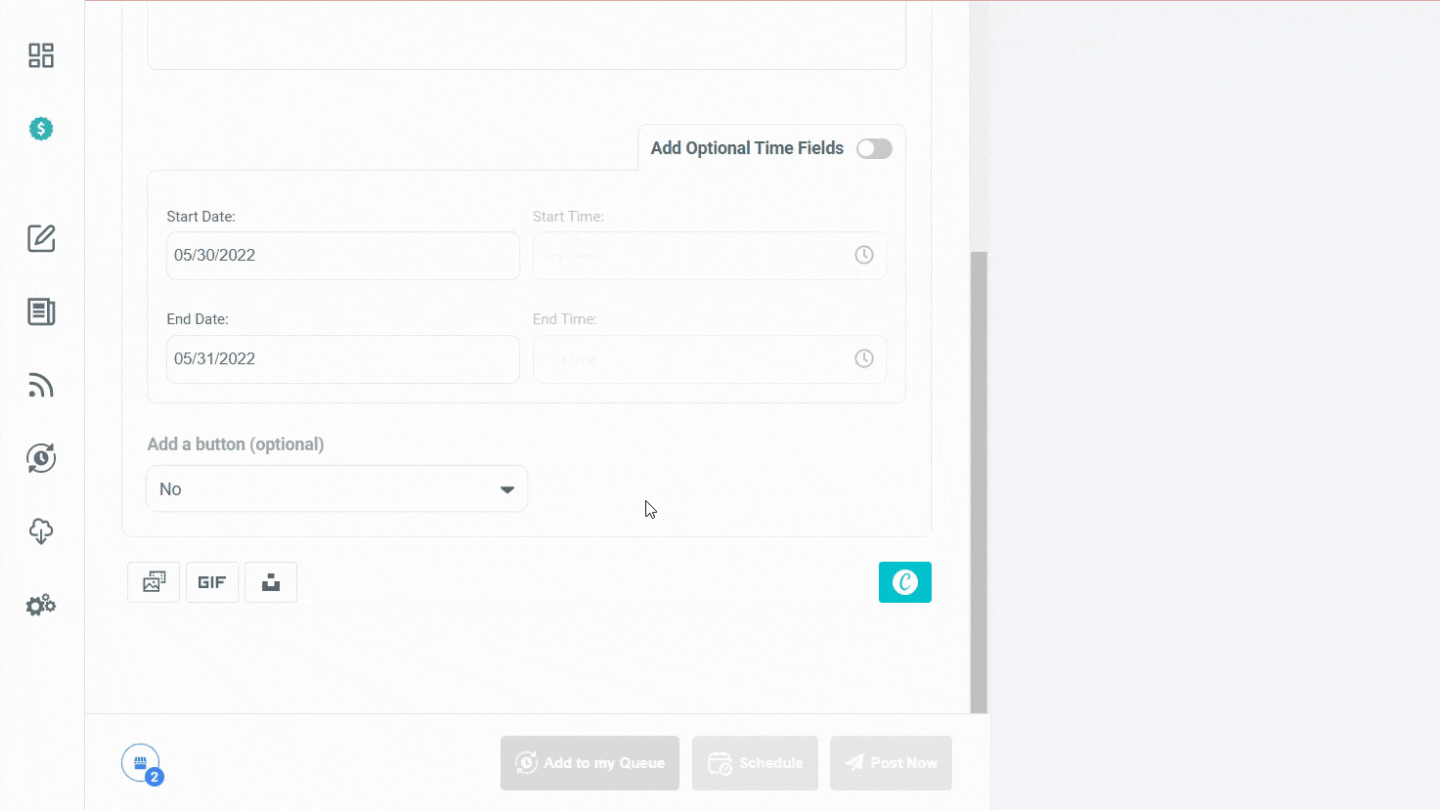 Google CTA buttons