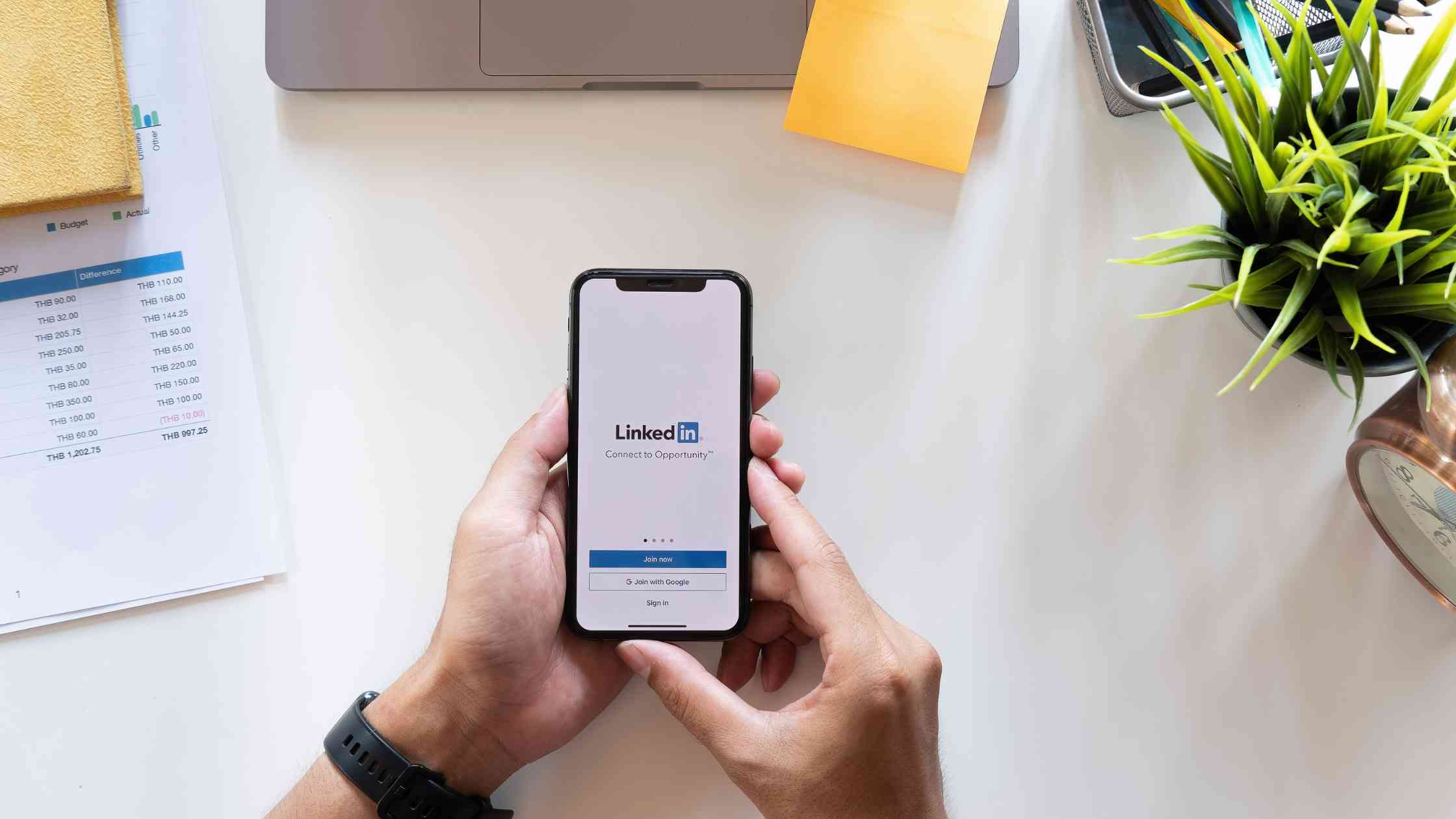 Enhance LinkedIn profile