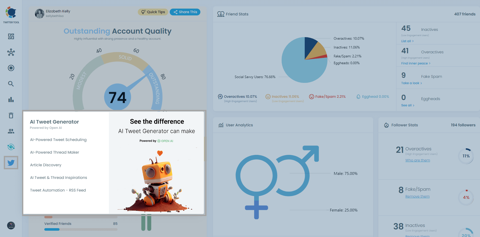 AI Tweet Generator