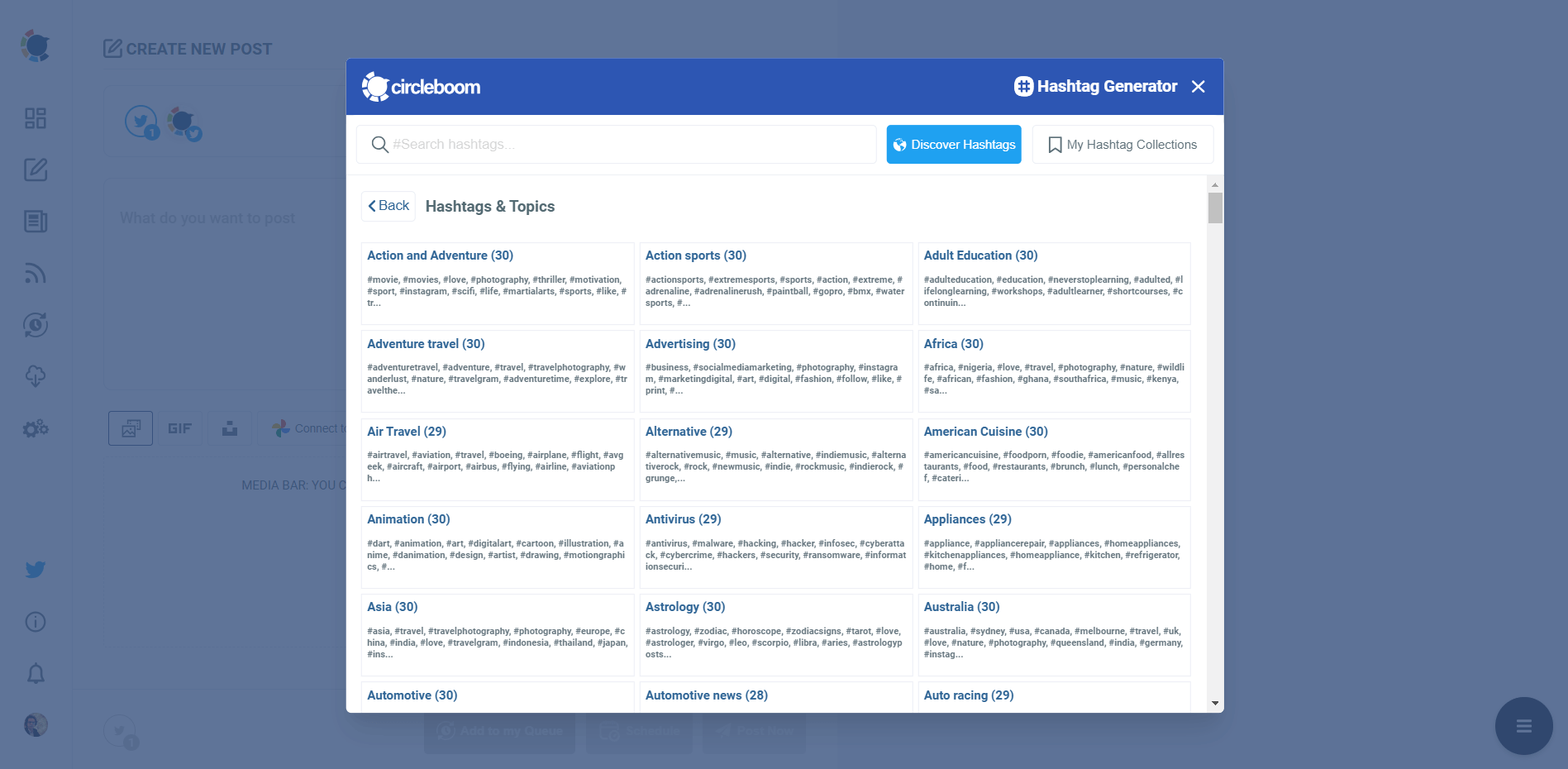 Twitter Hashtag Generator