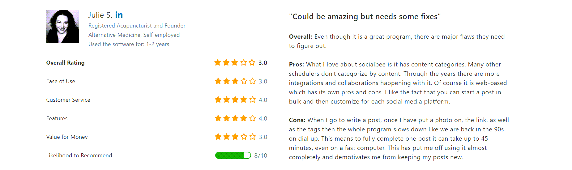 SocialBee review
