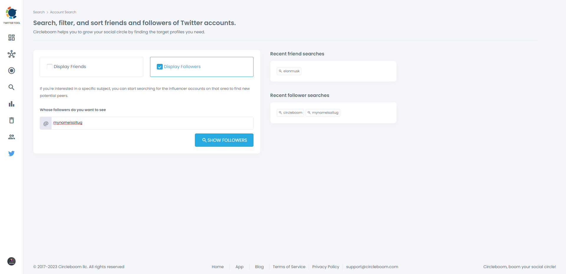 Circleboom helps you DM your competitors' partners.