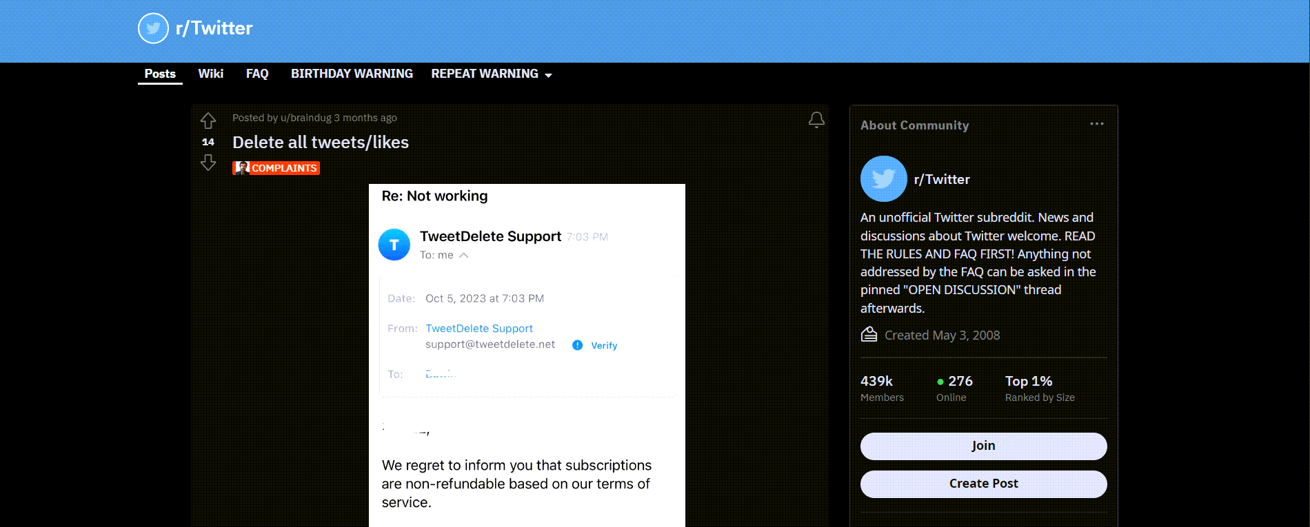 Reddit Twitter