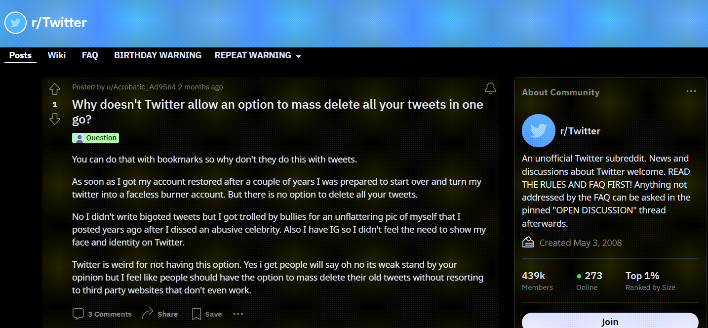 Reddit Twitter