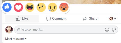 Facebook comment