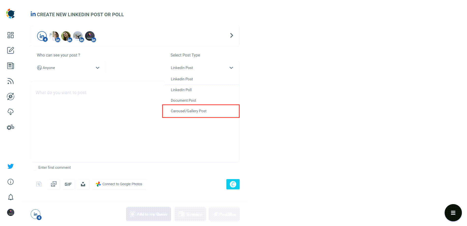 Post multiple images on LinkedIn as carousel-looking documents