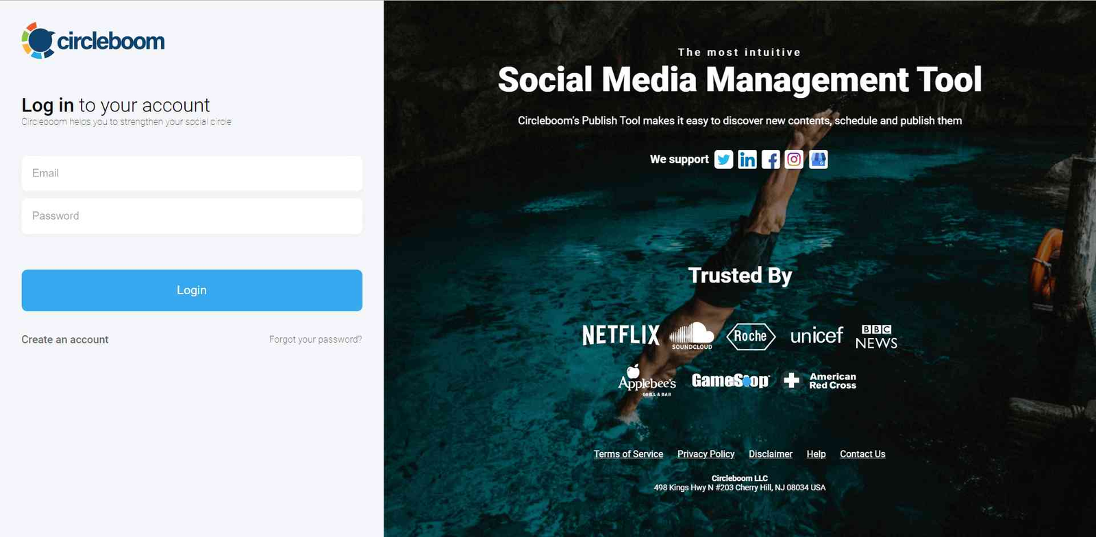 Circleboom login