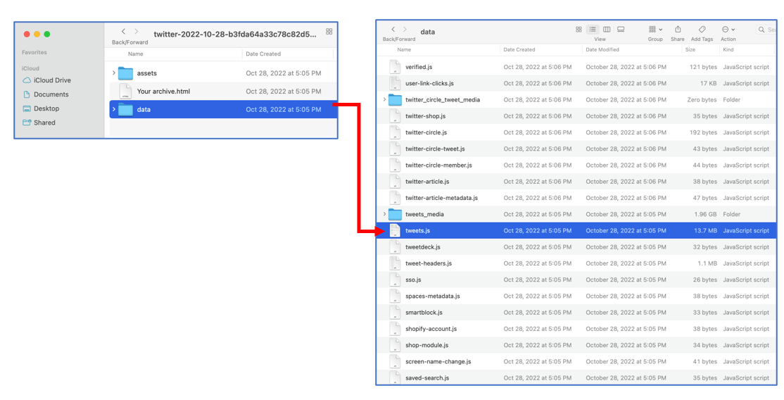 View your tweet analytics through your Twitter archive