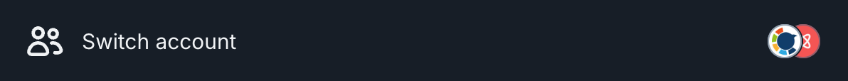 Easy account switching