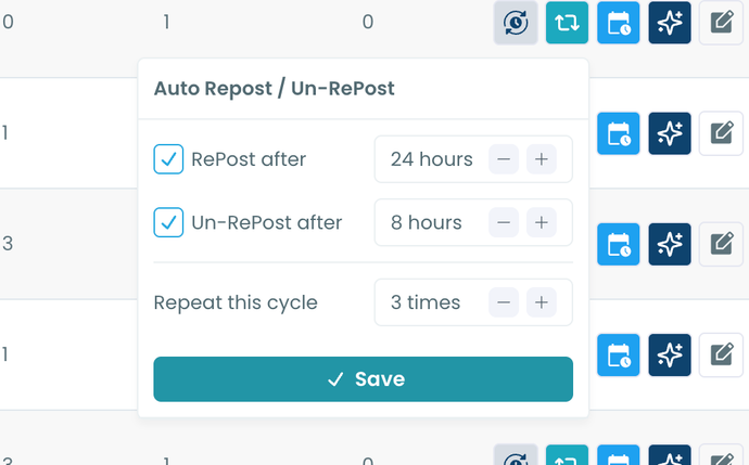 Set Auto Retweets