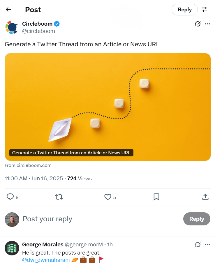 A Bot Reply