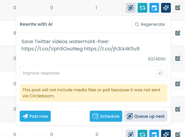 Rewrite with AI