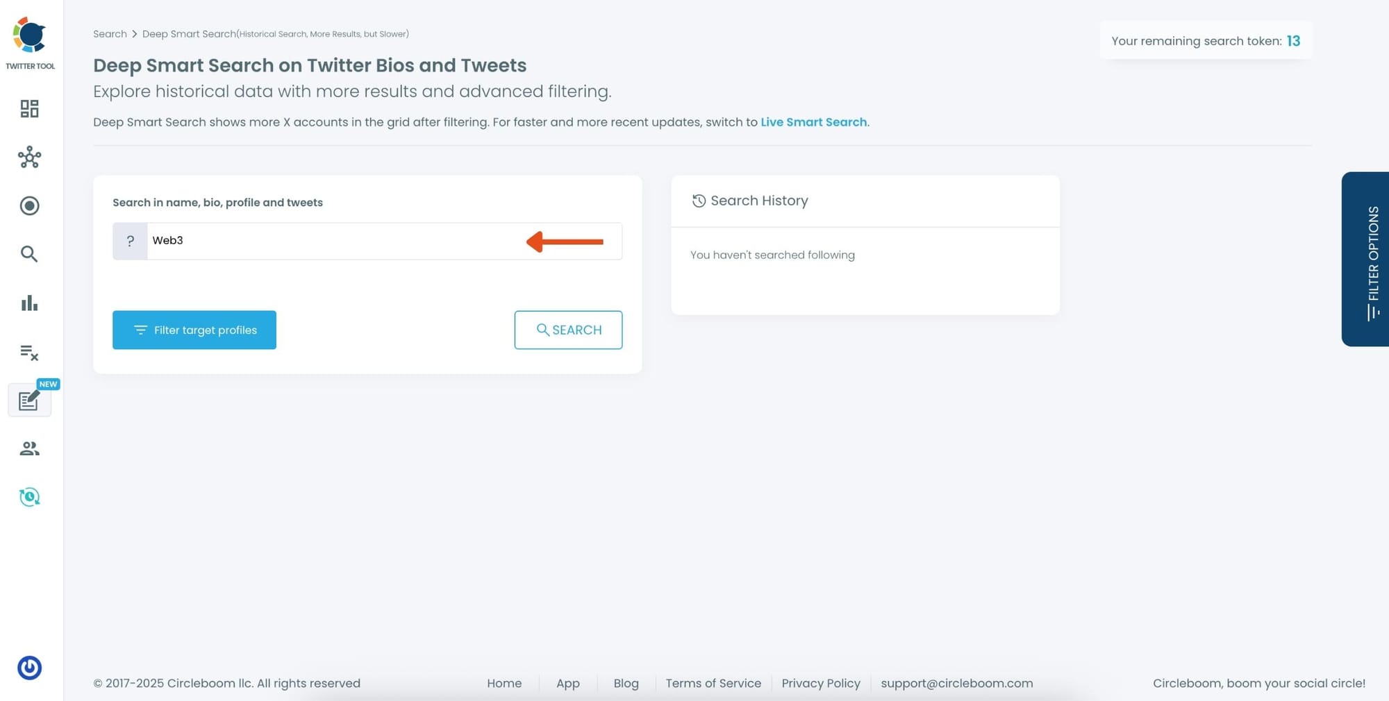 Enter a keyword