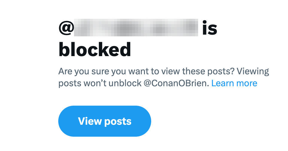 @Username is blocked.