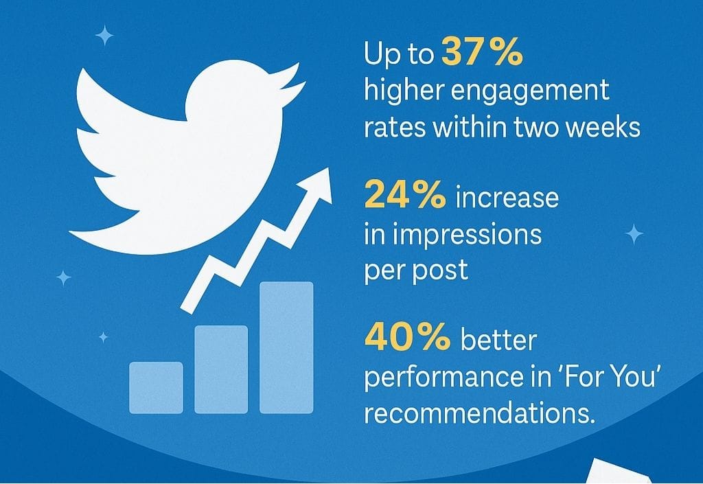 Deleting low performing tweets expands your reach