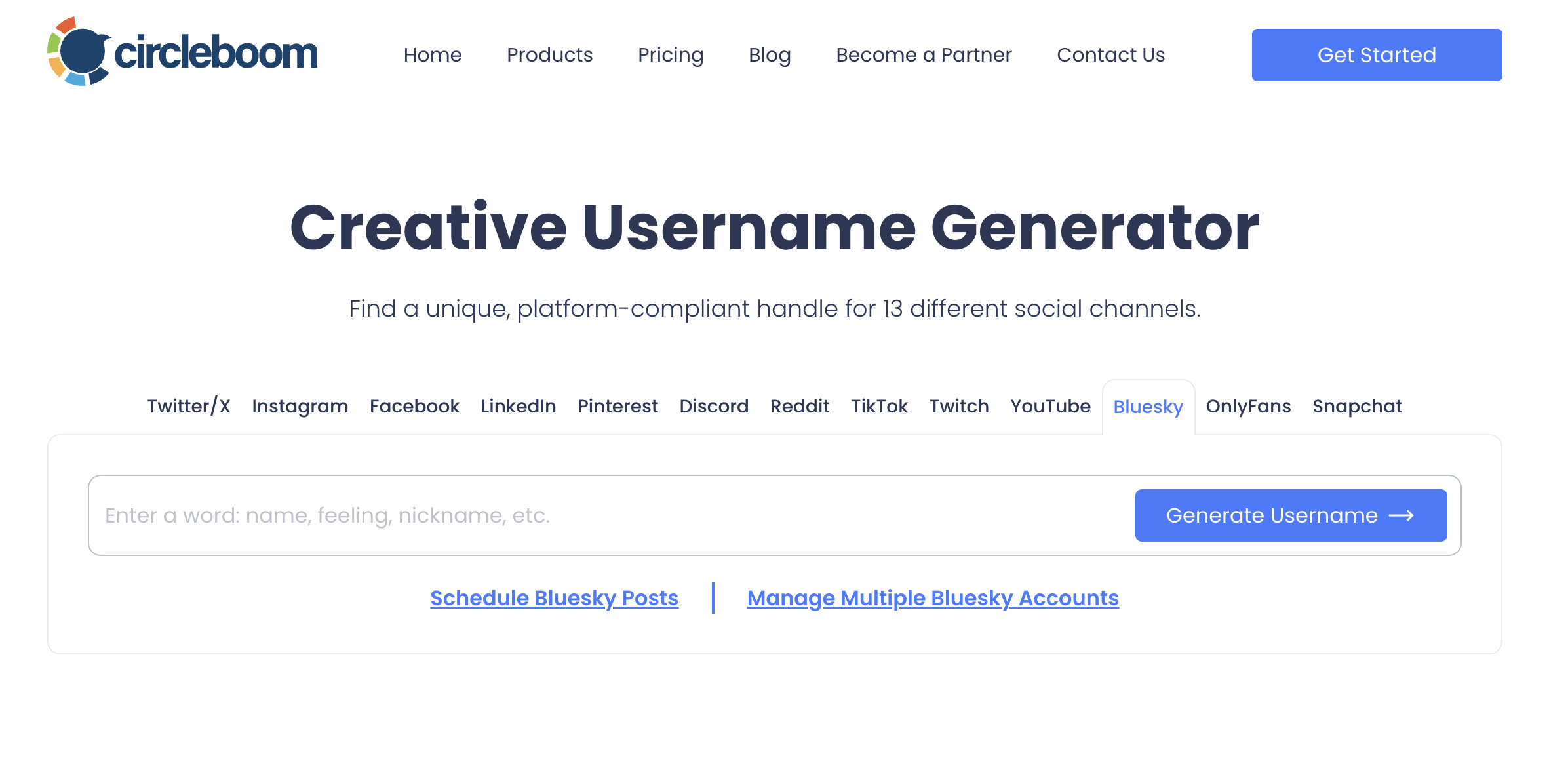 Bluesky Username Generator: Available Handles for Your Bluesky Profile