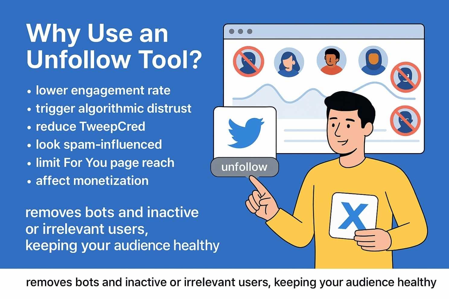 Which Twitter Unfollow Tools Are Best for Cleaning Up My Account and Reducing Unwanted Follows?