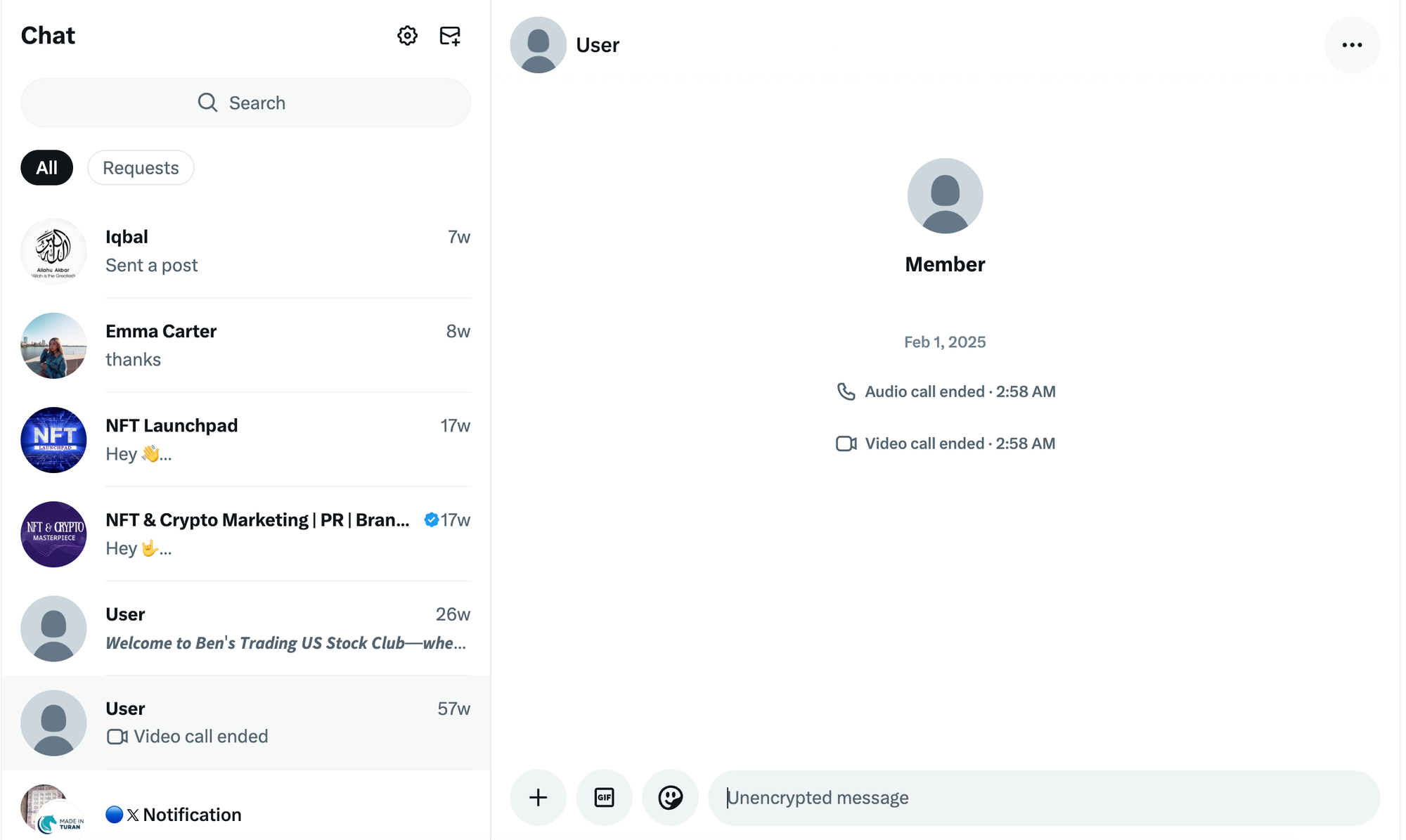 My Inbox was full with the spam DMs and calls