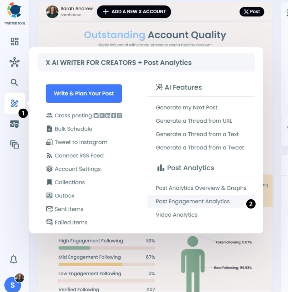 Post Engagement Analytics