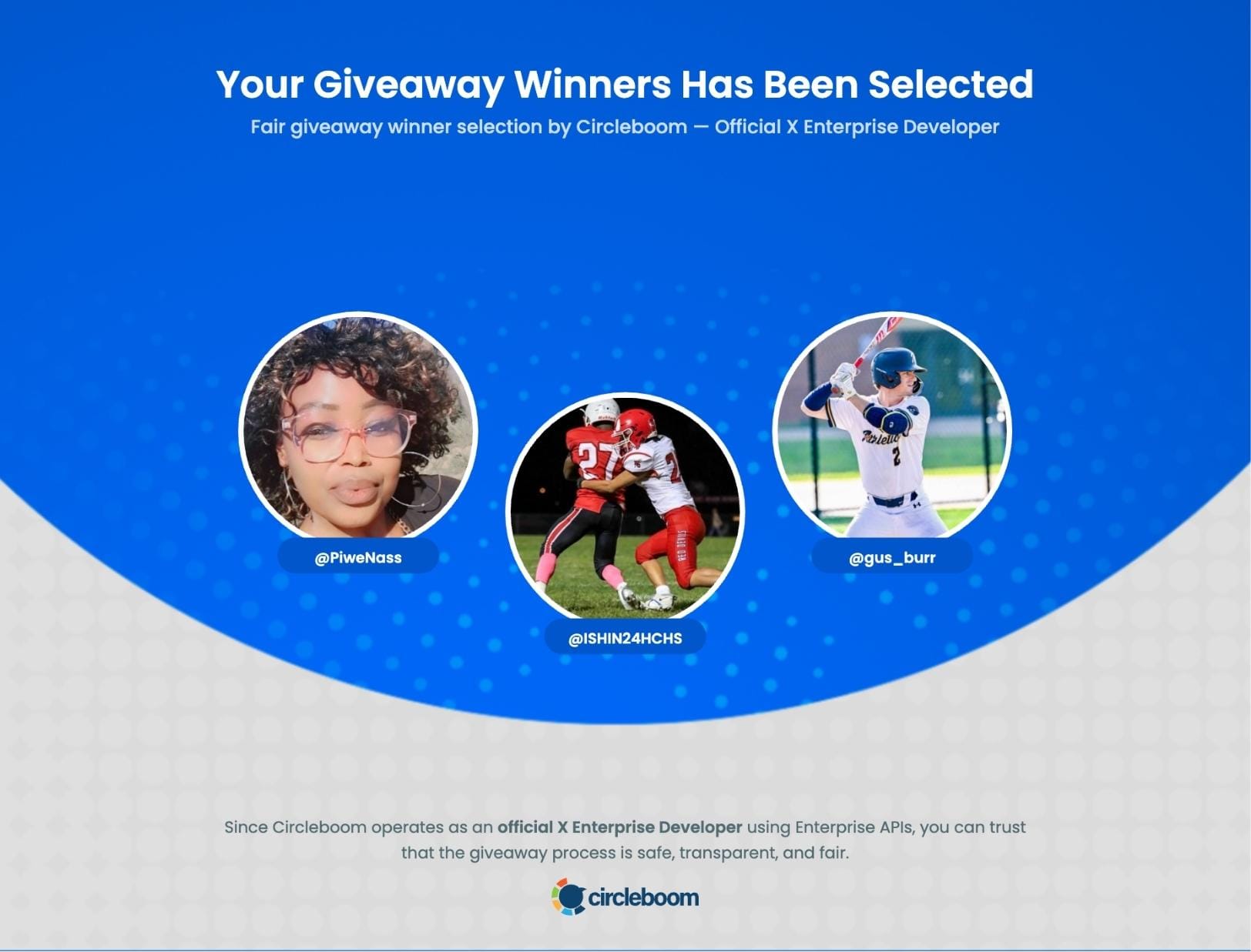 Giveaway Winners