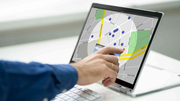 What's the best way to view the location of Twitter followers?