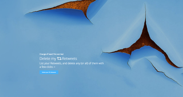 How to Delete your Retweets and Tweets in a Click
