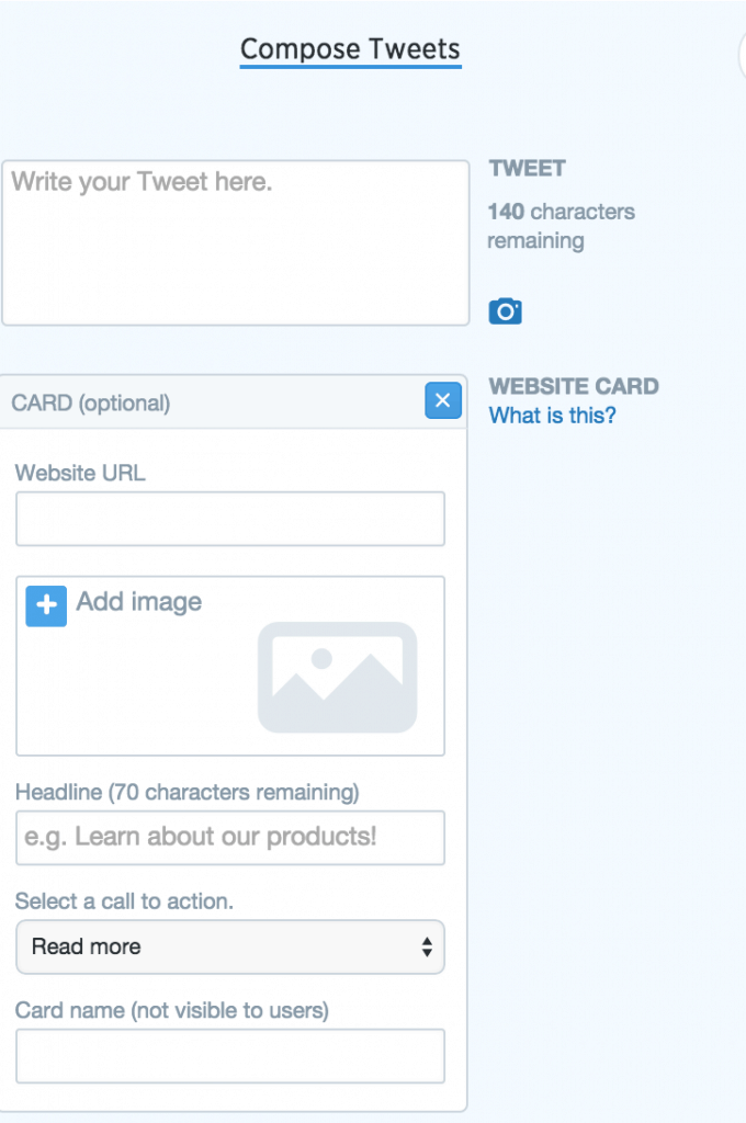 Twitter advertising